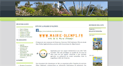 Desktop Screenshot of mairie.olemps-mairie.fr